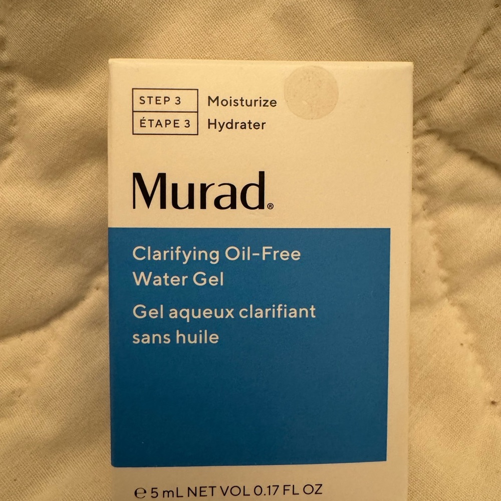 Murad Clarifying oil-free water gel - mini size.